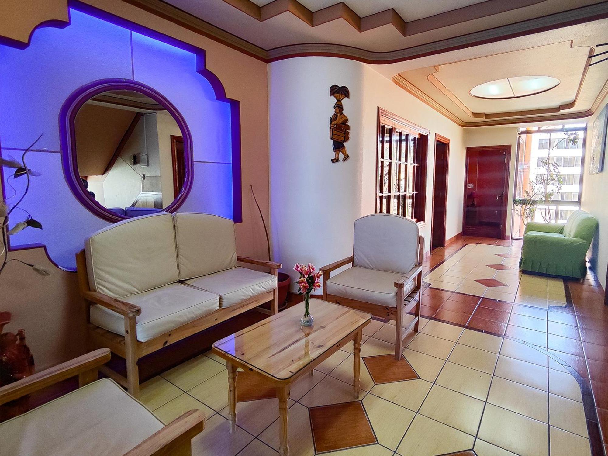 Hotel Diamante Azul لاباز المظهر الخارجي الصورة